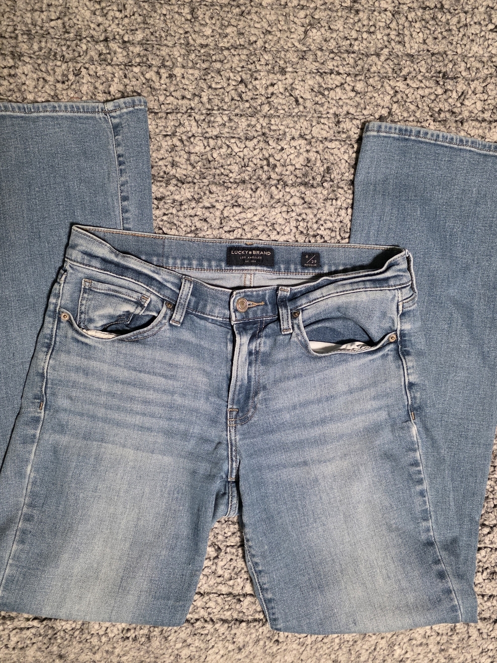 Lucky Brand Women's Light Wash Boot Cut Jeans